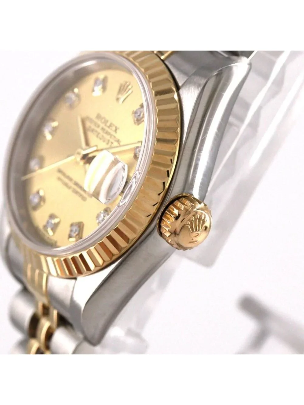 Rolex Datejust Stainless Steel Yellow Gold Automatic Watch
